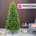 Brad artificial Sersimo, Alindra Elite, verde, integral 3D, 240 cm Household NewTrend