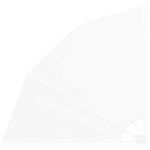 Ecran de intimitate pentru balcon Alb 160 x 160 cm țesătură GartenMobel Dekor