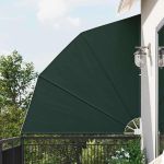 Ecran de intimitate pentru balcon Verde închis 210 x 210 cm GartenMobel Dekor