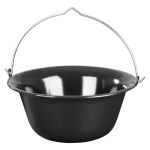 Ceaun, otel emailat, 12 L, negru, Magic Home GartenVIP DiyLine