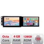 Navigatie Chevrolet Captiva Kit-020 Edotec 2 ecrane  8 core 4+128 21.6 inch Incell android Wifi 5Ghz gps internet CarStore Technology