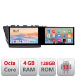 Navigatie  Toyota Prius 5 Plus 2012-2020 Edotec 2 ecrane  8 core 4+128 21.6 inch Incell android Wifi 5Ghz gps internet  Kit-prius5-plus CarStore Technology