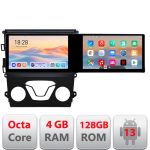 Navigatie Ford Mondeo 2013- Kit-377 Edotec 2 ecrane  8 core 4+128 21.6 inch Incell android Wifi 5Ghz gps internet CarStore Technology