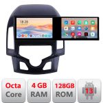 Navigatie Hyundai I30 2009-2012 clima automata Kit-i30automatic Edotec 2 ecrane  8 core 4+128 21.6 inch Incell android Wifi 5Ghz gps internet et CarStore Technology