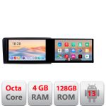 Navigatie Mercedes ML GL Kit-213 Edotec 2 ecrane  8 core 4+128 21.6 inch Incell android Wifi 5Ghz gps internet CarStore Technology