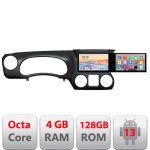 Navigatie Jeep Wrangler 2014-2016 Edotec 2 ecrane  8 core 4+128 21.6 inch Incell android Wifi 5Ghz gps internet  Kit-wr-15 CarStore Technology