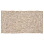 Covor Natural și alb 60 x 110 cm Iută GartenMobel Dekor