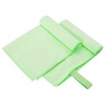 Prosoape Sport 2 pcs Verde 50 x 30 cm Poliester și poliamidă GartenMobel Dekor