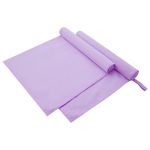 Prosoape Sport 2 pcs Violet 180 x 90 cm Poliester și poliamidă GartenMobel Dekor