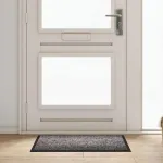 Covoraș de intrare Gri deschis 60 x 40 x 1.2 cm Țesătură Teddy GartenMobel Dekor