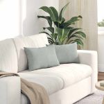 Perne pentru canapea 2 pcs Gri deschis 50 x 30 cm GartenMobel Dekor