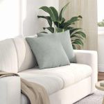 Perne pentru canapea 2 pcs Gri deschis 45 x 45 cm GartenMobel Dekor