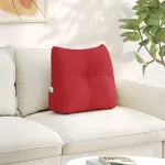 Perna pentru spate Roșu 45 x 24 x 50 cm țesătură GartenMobel Dekor