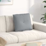 Perna pentru spate Gri deschis 50 x 19 x 45 cm țesătură GartenMobel Dekor