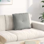 Perna pentru spate Gri deschis 50 x 45 cm GartenMobel Dekor