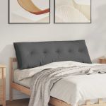 Perna pentru spate Gri închis 140 x 19 x 50 cm țesătură GartenMobel Dekor