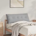 Perna pentru spate Gri nori 120 x 19 x 50 cm țesătură GartenMobel Dekor