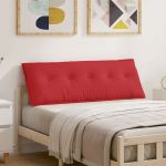 Perna pentru spate Roșu 140 x 19 x 50 cm țesătură GartenMobel Dekor