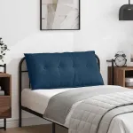 Perna pentru spate albastru 200 x 19 x 50 cm țesătură GartenMobel Dekor