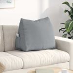 Perna pentru spate Gri deschis 60 x 20 x 50 cm țesătură GartenMobel Dekor