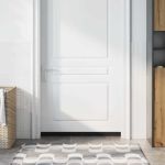 Dopuri pentru uși autoadezive 12 pcs Argintiu 100 cm GartenMobel Dekor