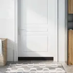 Perdele de ușă cu perii cu montare prin înșurubare 2 pcs GartenMobel Dekor