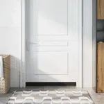 Dopuri pentru uși autoadezive 6 pcs Negru 100 cm GartenMobel Dekor