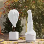 Fleece de Protecție pentru Plante împotriva Înghețului Alb GartenMobel Dekor