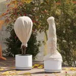 Fleece de Protecție pentru Plante împotriva Înghețului Bej GartenMobel Dekor