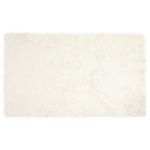 Covor Faux din Lână de oaie Alb 100 x 200 cm Poliester GartenMobel Dekor