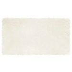 Covor Faux din Lână de oaie Alb 60 x 110 cm Poliester GartenMobel Dekor