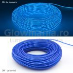 Fir electroluminescent neon flexibil el wire 3,2 mm culoare albastru deschis MultiMark GlobalProd