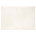 Covor din Blană Faux de Iepure Alb 120 x 170 cm Poliester GartenMobel Dekor