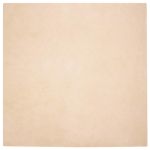 Covor din Blană Faux de Iepure Bej 200 x 200 cm Poliester GartenMobel Dekor