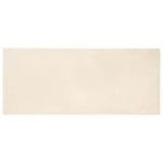 Covor din Blană Faux de Iepure Crem 80 x 200 cm Poliester GartenMobel Dekor