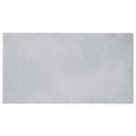 Covor din Blană Faux de Iepure Gri 80 x 150 cm Poliester GartenMobel Dekor