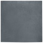 Covor din Blană Faux de Iepure Antracit 160 x 160 cm Poliester GartenMobel Dekor