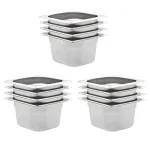 Recipiente Gastronorm 12 buc. GN 1/6 100 mm oțel inoxidabil  GartenMobel Dekor