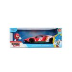 JADA SONIC ARICIUL SET FIGURINA SONIC SI MASINUTA METALICA LAMBORGHINI AVENTADOR SV SCARA 1 LA 24 SuperHeroes ToysZone