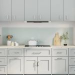 Spate de bucătărie 2 pcs Alb 100 x 50 cm sticlă securizată GartenMobel Dekor