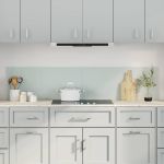 Spate de bucătărie 2 pcs Alb 90 x 40 cm sticlă securizată GartenMobel Dekor