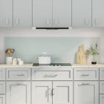 Spate de bucătărie 2 pcs Alb 90 x 50 cm sticlă securizată GartenMobel Dekor