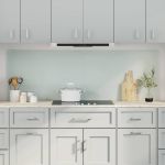 Spate de bucătărie 2 pcs Alb 90 x 60 cm sticlă securizată GartenMobel Dekor