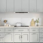 Spate de bucătărie 2 pcs Transparent 100 x 40 cm GartenMobel Dekor