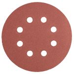 Discuri abrazive 125mm K240 5buc.cu 8 gauri. GRAPHITE 55H944 HardWork ToolsRange