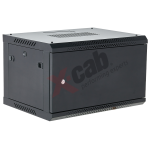 Cabinet metalic de perete 19", tip rack wallmount, 12U 600x600 mm, Xcab M Negru NewTechnology Media
