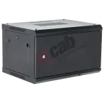 Cabinet metalic de perete 19", tip rack wallmount, 12U 600x600 mm, Xcab M Negru NewTechnology Media