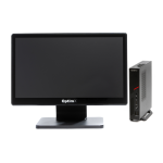 Sistem POS OptimX T100 Mini, Intel Core i3-9100 3.60GHz, 8GB DDR4, 256GB SSD + Monitor Touchscreen OptimX Pro MY19, 19 inch NewTechnology Media