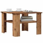 Masuta de cafea din lemn vechi 60x60x42 cm lemn prelucrat GartenMobel Dekor