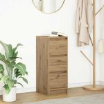 Bufetă Stejar Artisan 29,5x34x76 cm Lemn prelucrat GartenMobel Dekor